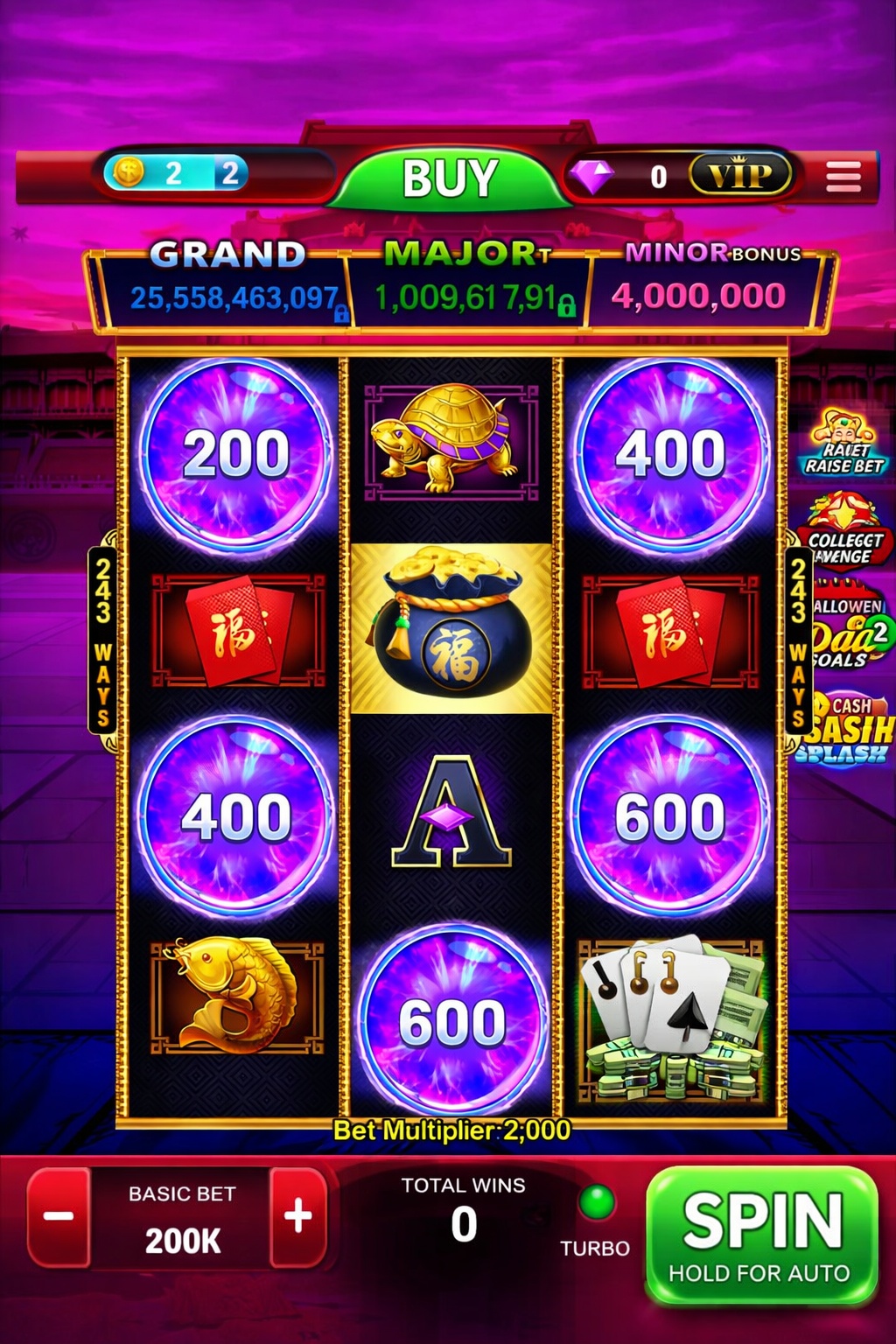 Pala Casino game
